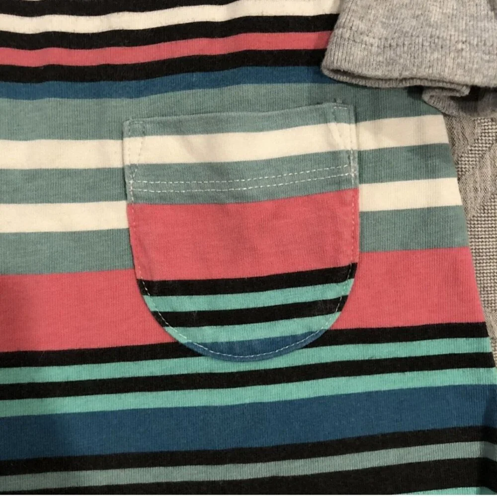 Tea Collection 12-18m Layered Striped Dress